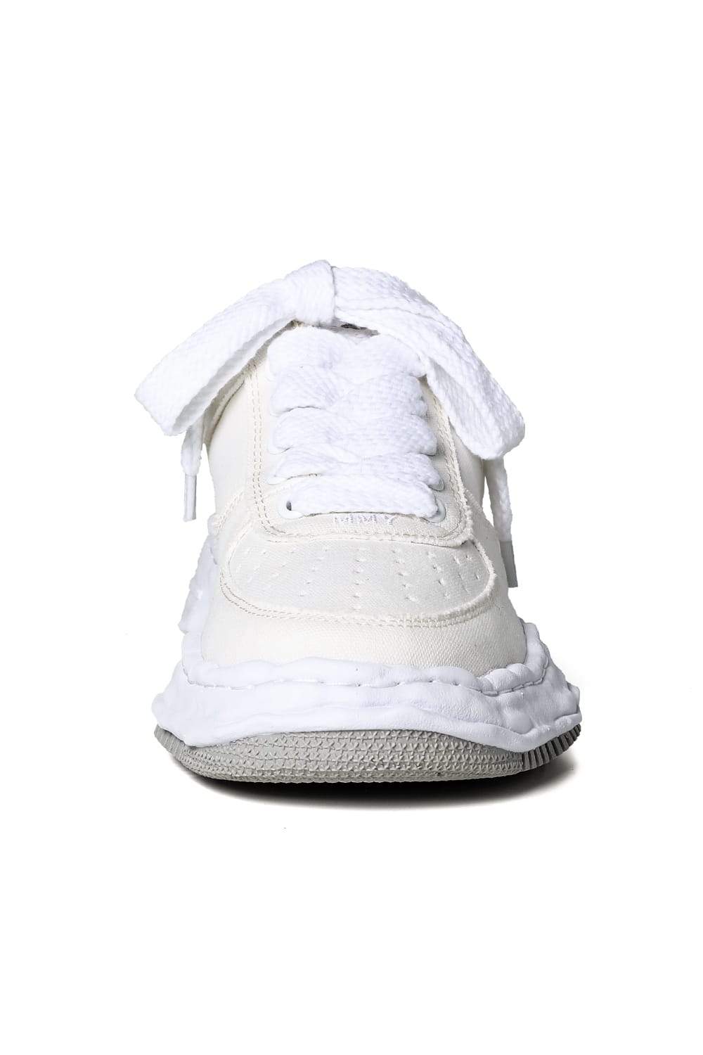 WAYNE Original sole Canvas Low-cut sneakers White