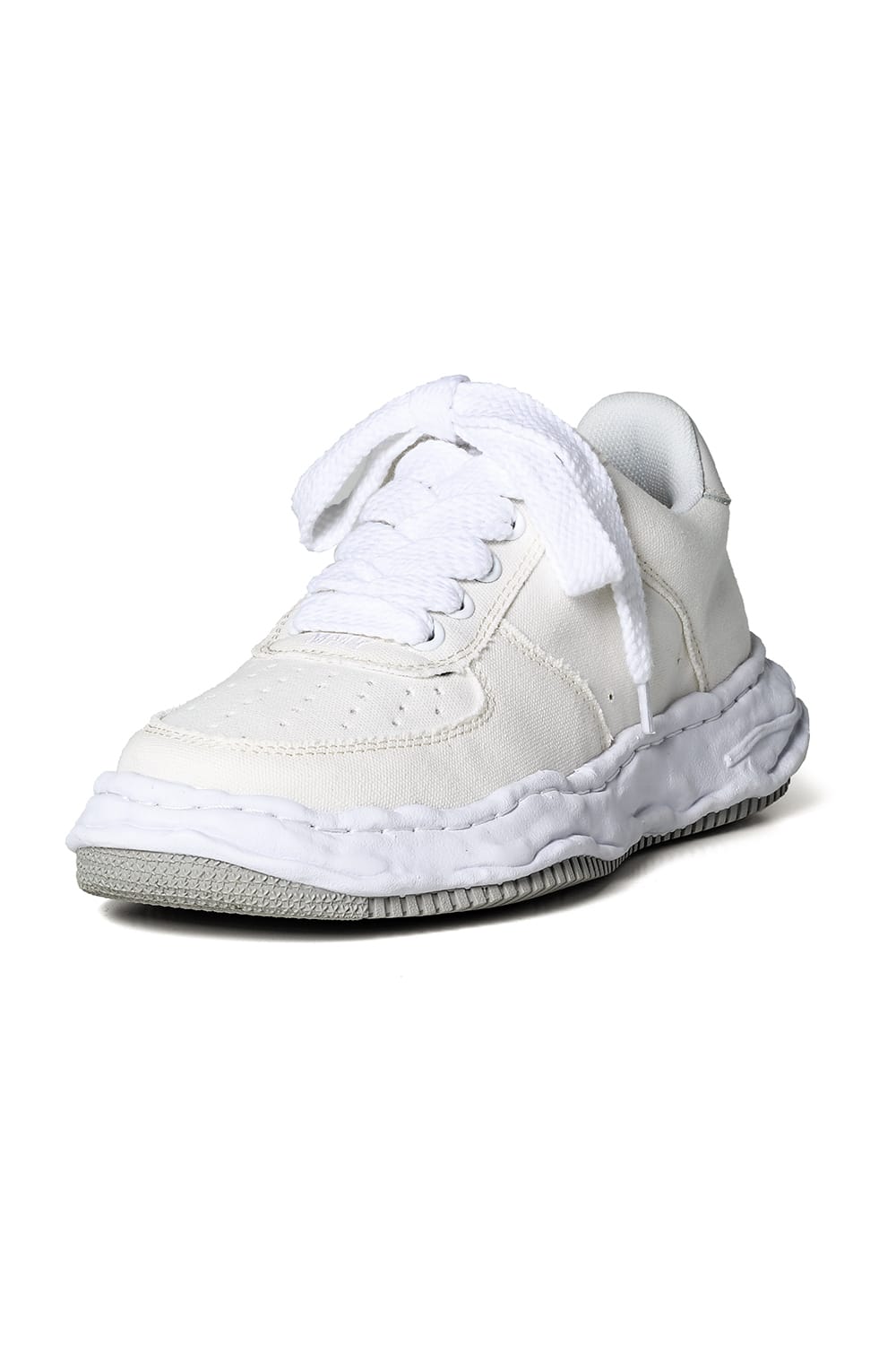 WAYNE Original sole Canvas Low-cut sneakers White