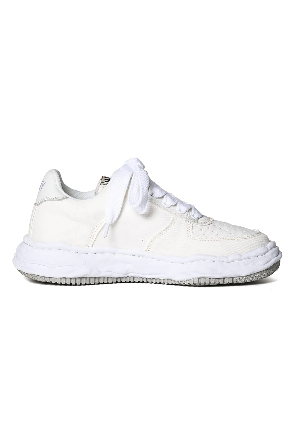 WAYNE Original sole Canvas Low-cut sneakers White