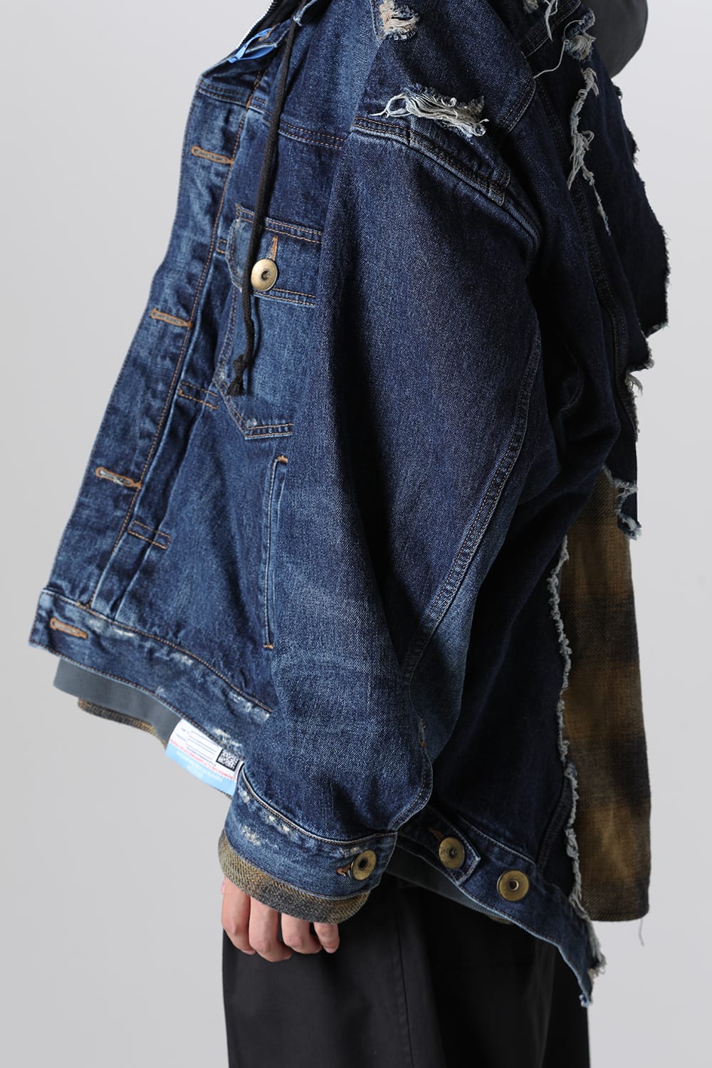 Mix Layered Denim Jacket