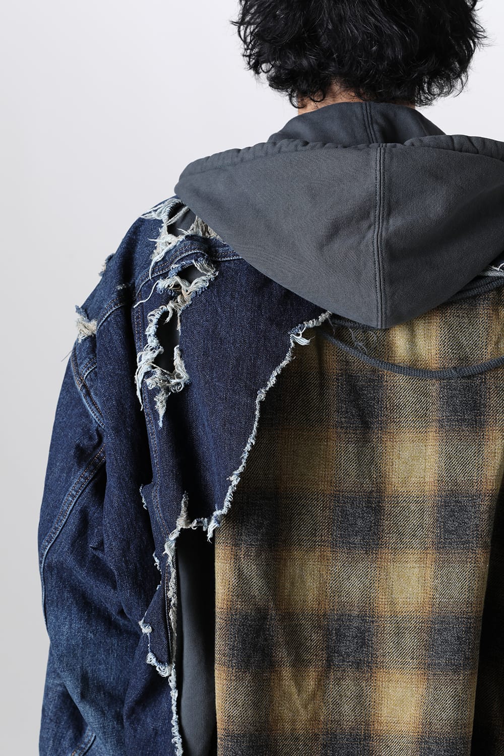 Mix Layered Denim Jacket