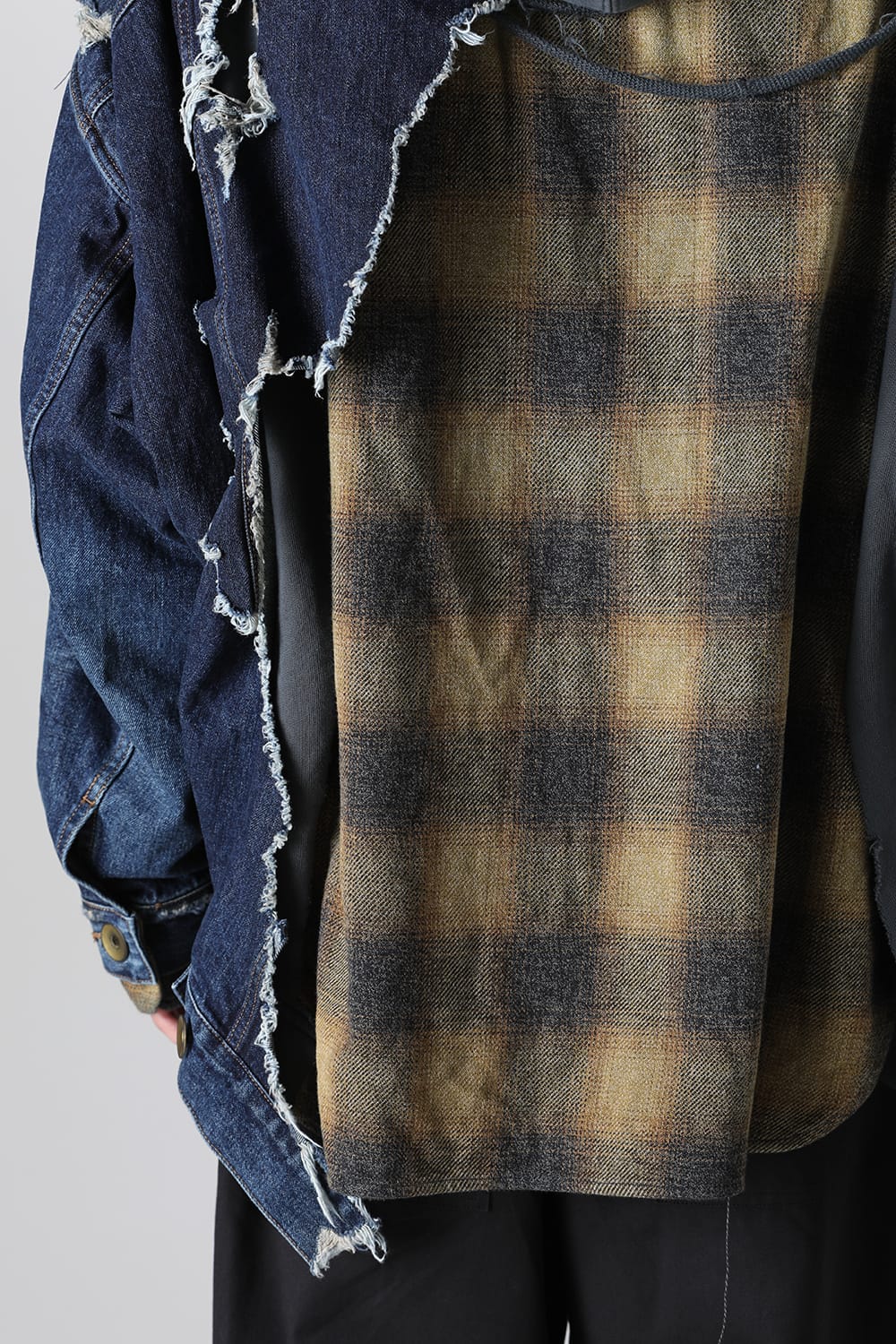 Mix Layered Denim Jacket