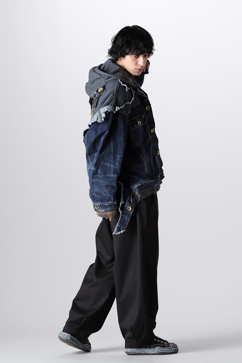 Mix Layered Denim Jacket