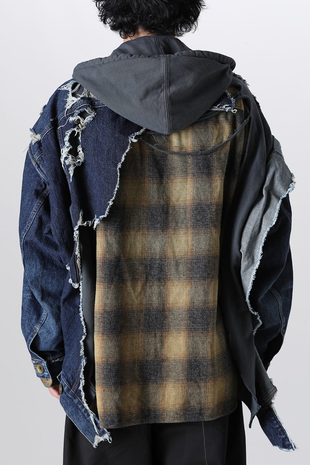 Mix Layered Denim Jacket