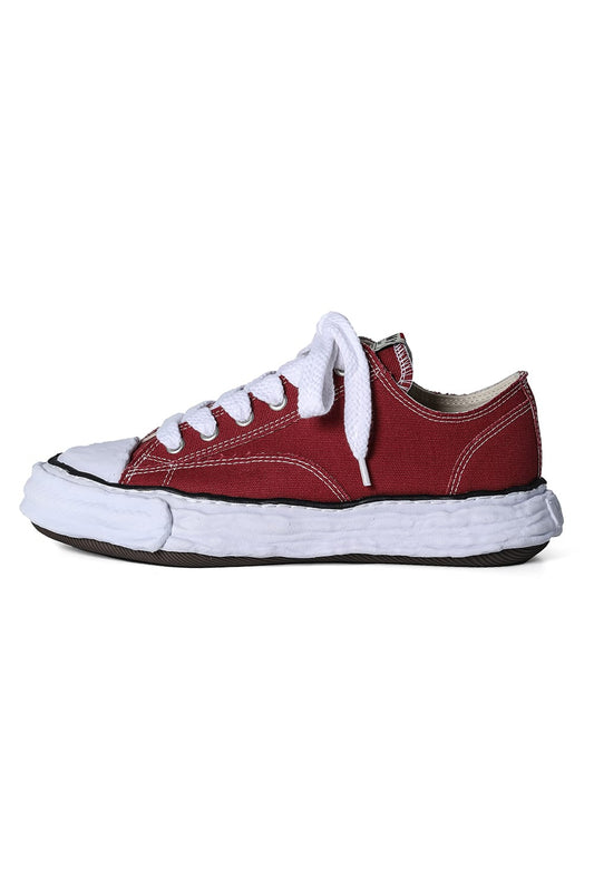 PETERSON 23 Canvas Low Cut Sneakers Bordeaux