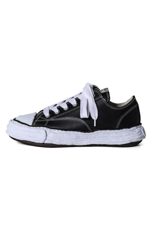 PETERSON 23 Leather Low Cut Sneakers Black