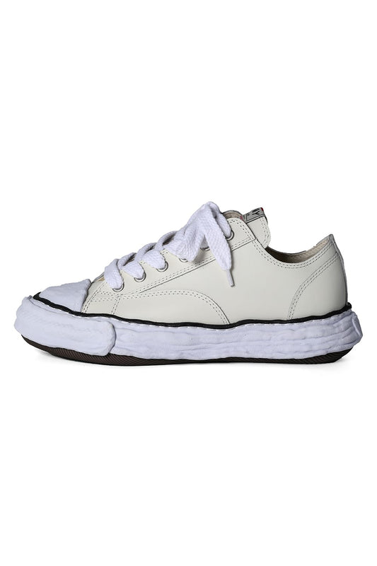 PETERSON 23 Leather Low Cut Sneakers White