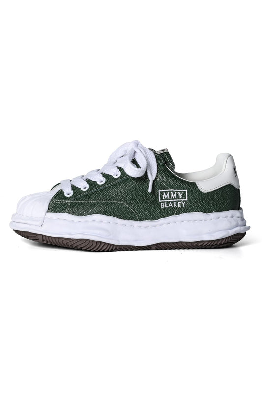 BLAKEY Original sole Embossed Leather Low-top Sneaker Green