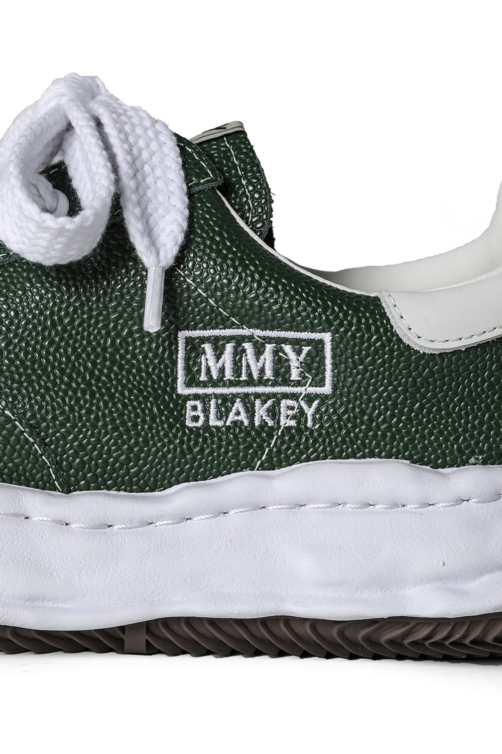 BLAKEY Original sole Embossed Leather Low-top Sneaker Green