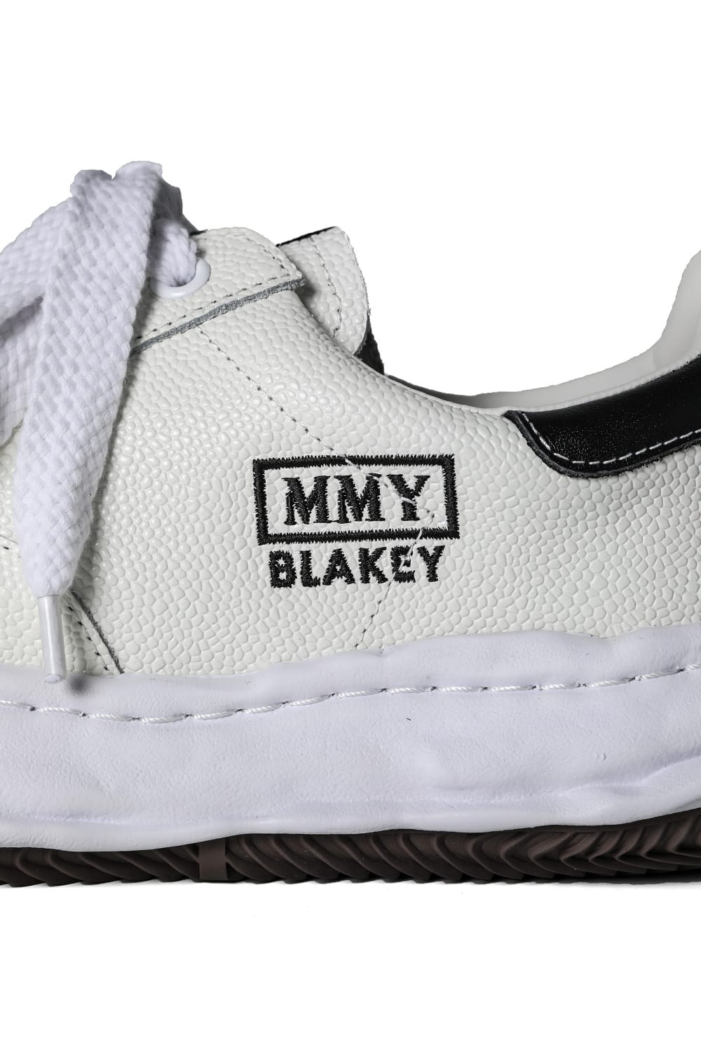 BLAKEY Original sole Embossed Leather Low-top Sneaker White