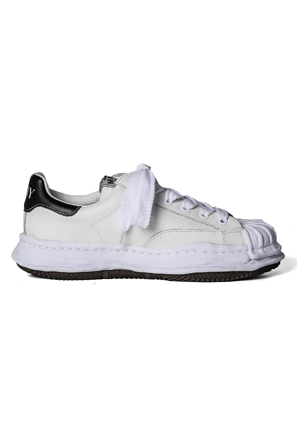 BLAKEY Original sole Embossed Leather Low-top Sneaker White