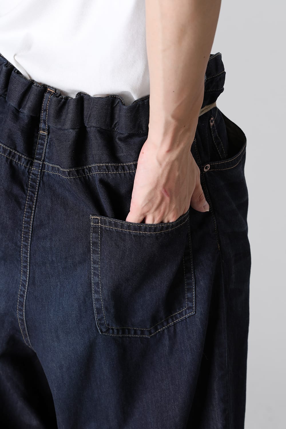 Tencel Denim Super Wide Trousers