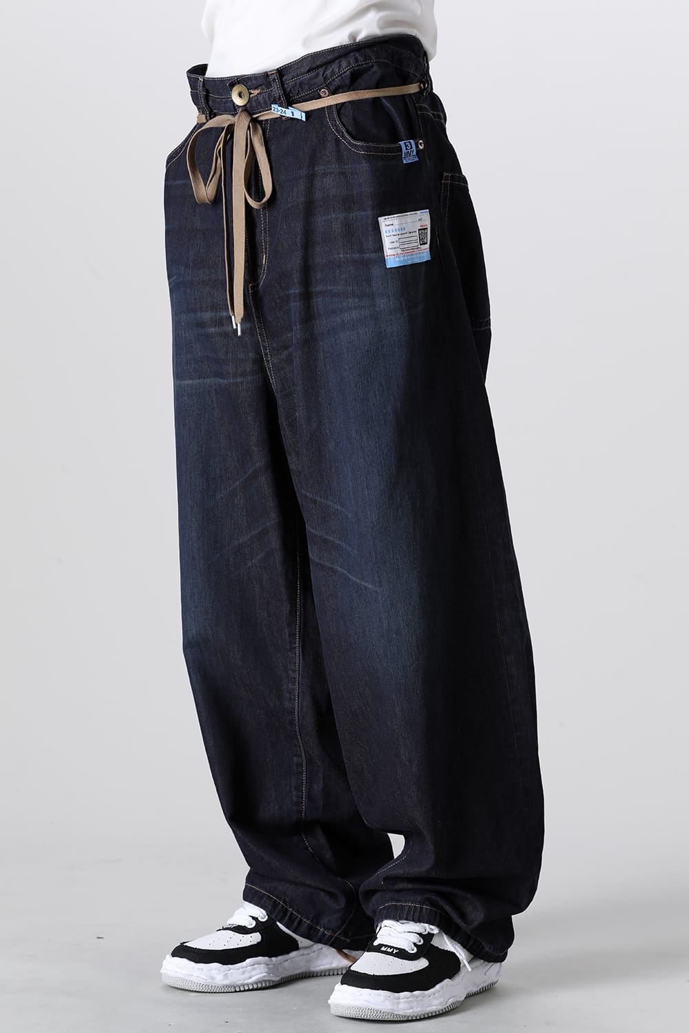 Tencel Denim Super Wide Trousers