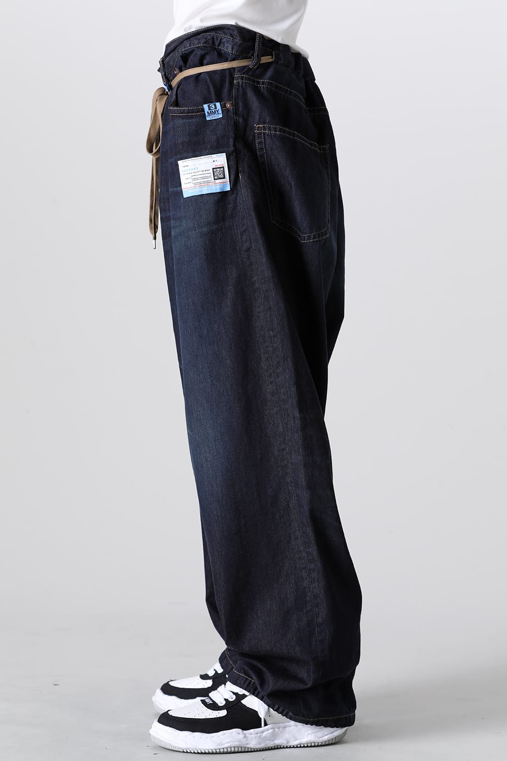 Tencel Denim Super Wide Trousers