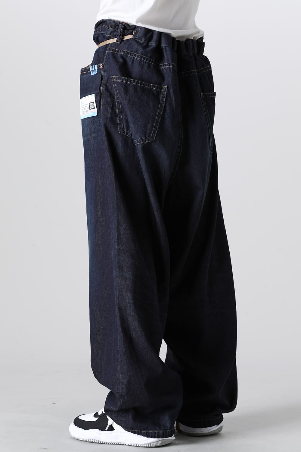 Tencel Denim Super Wide Trousers