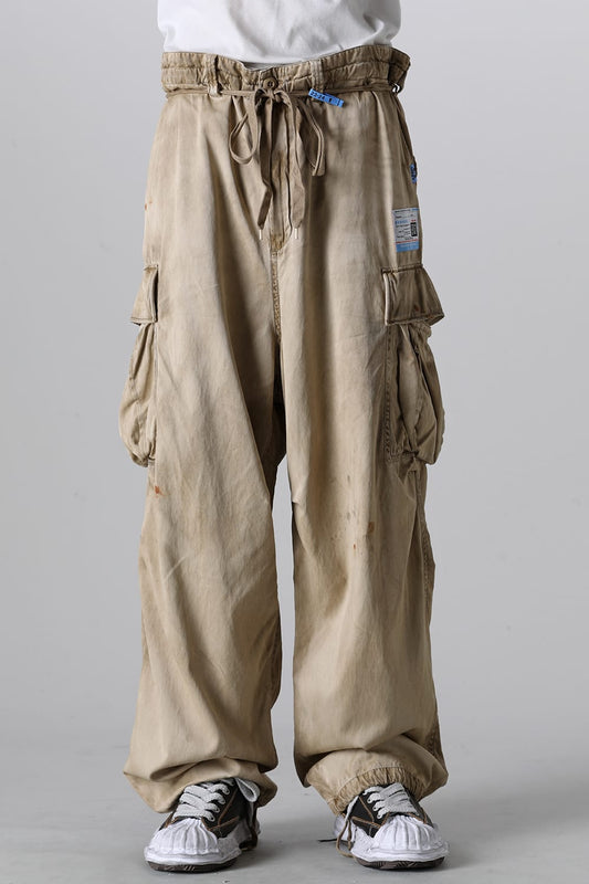 Big Cargo Trousers Beige