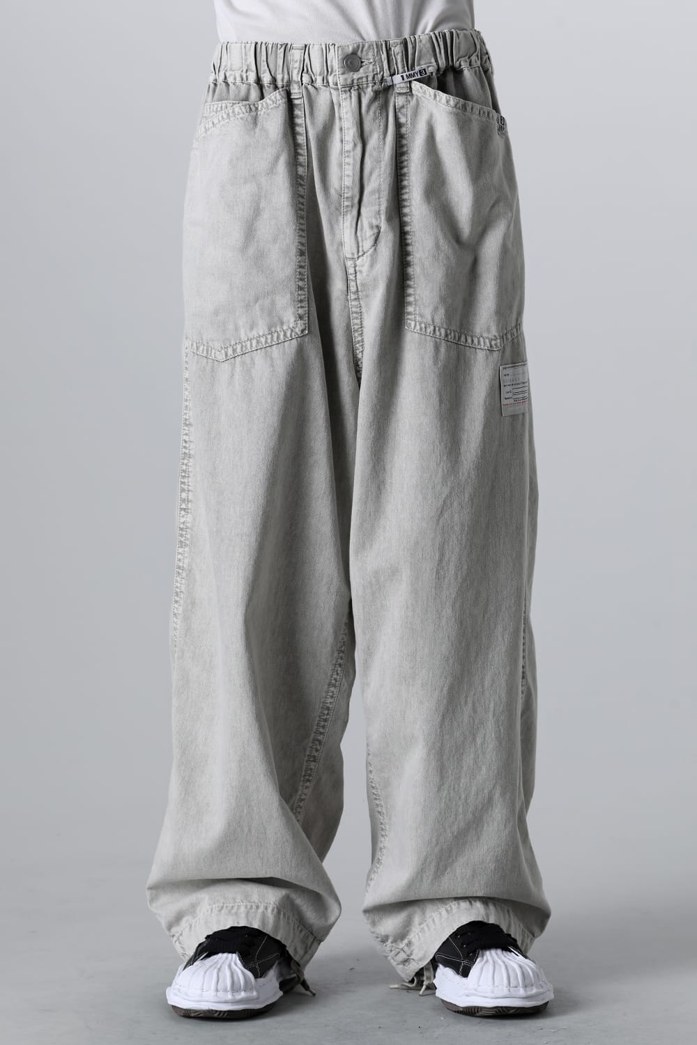 Deinm Baker Pants White