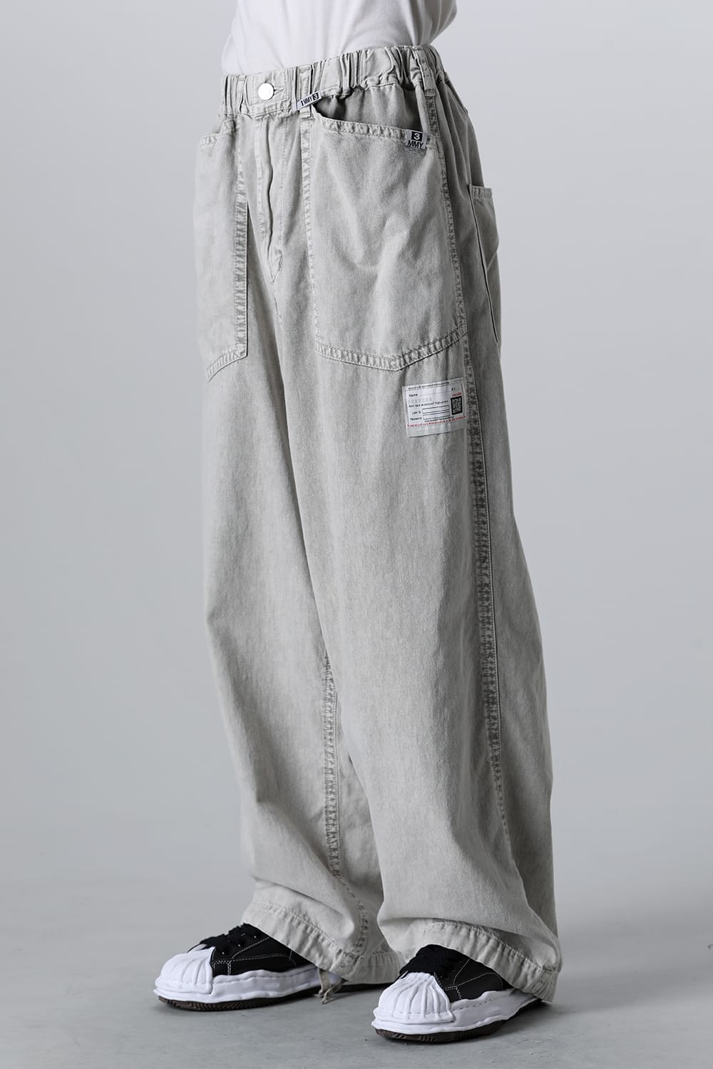 Deinm Baker Pants White