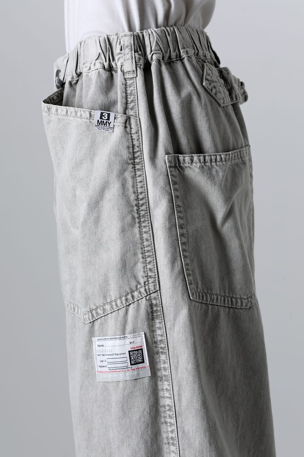 Deinm Baker Pants White