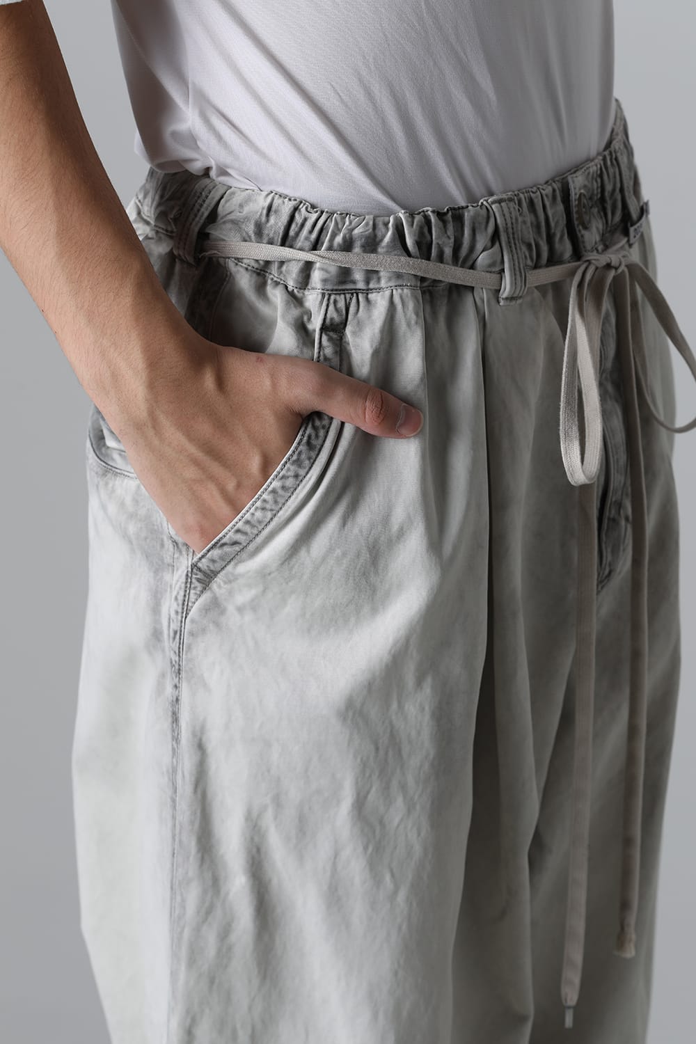 RC TWILL EASY TROUSERS Lt.Gray