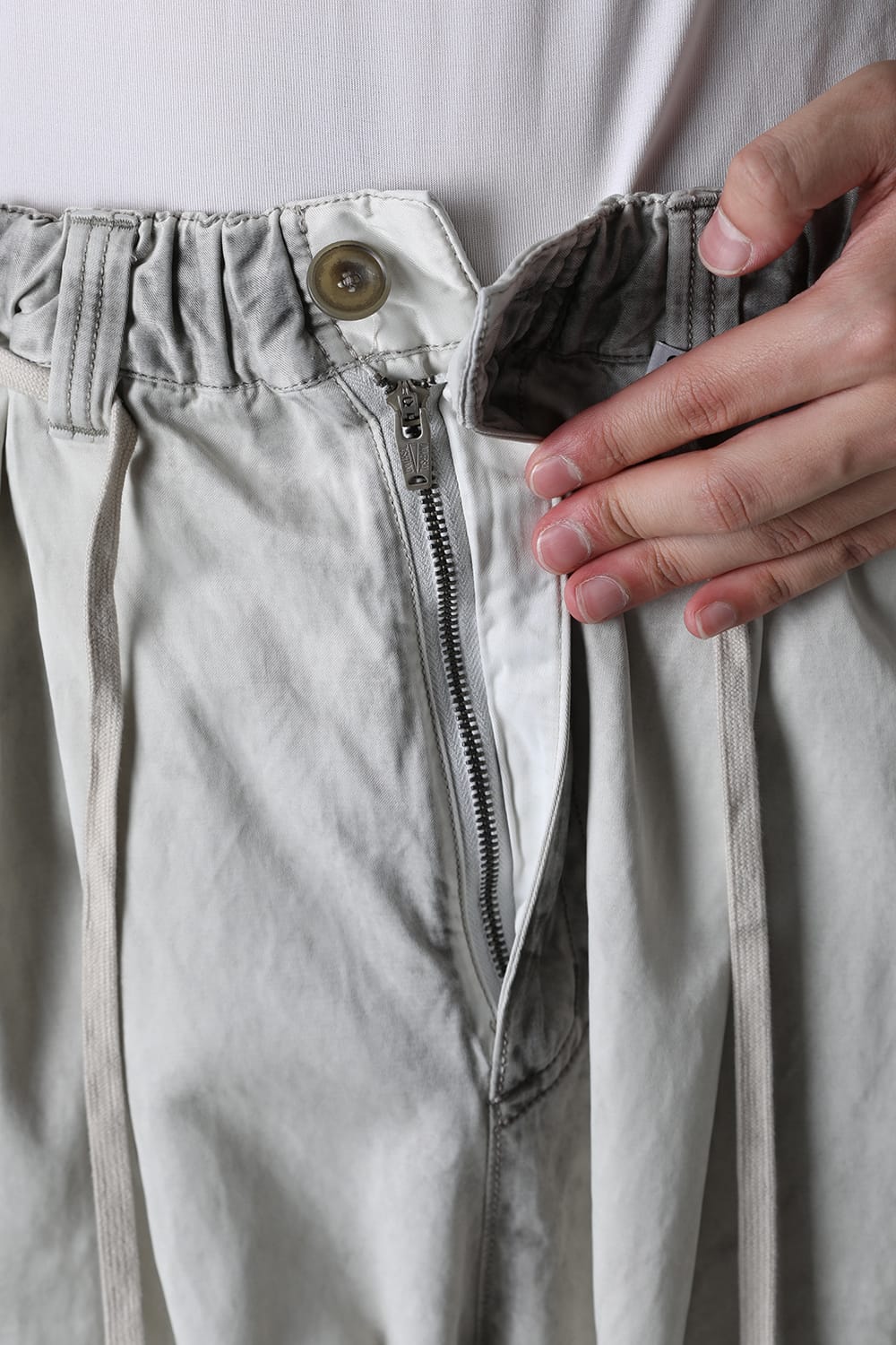 RC TWILL EASY TROUSERS Lt.Gray