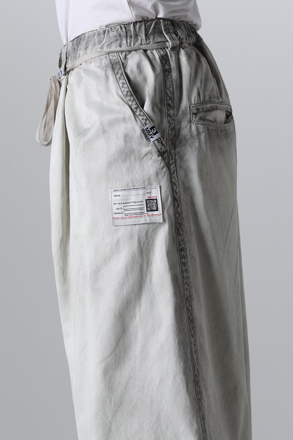 RC TWILL EASY TROUSERS Lt.Gray