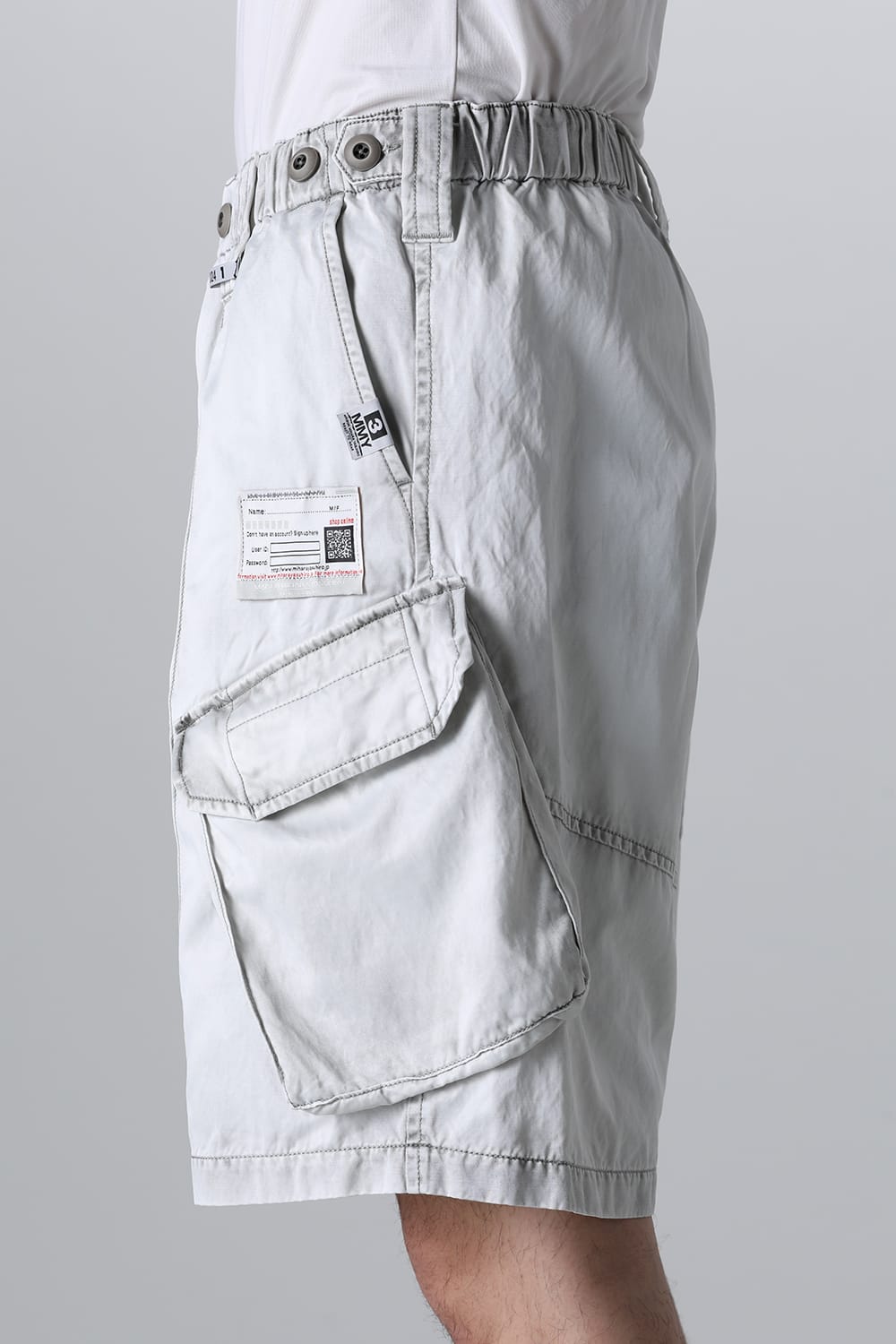 Rc Twill Cargo Shorts Lt.Gray