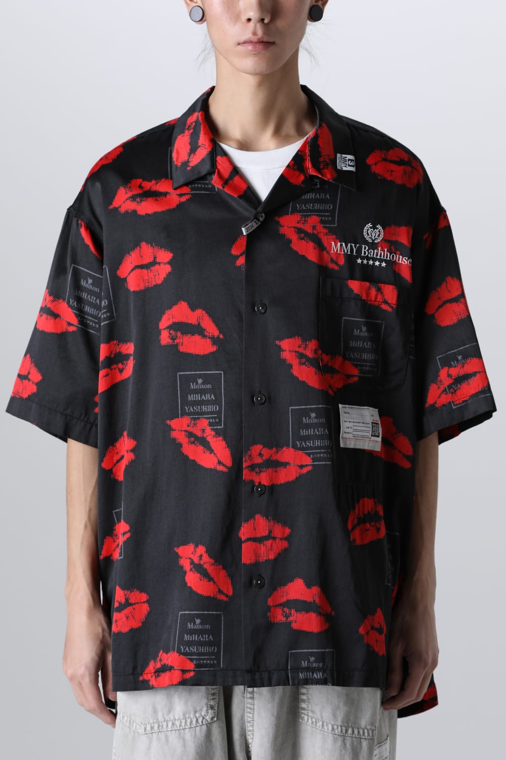 KISS Printed S/S Shirt Black