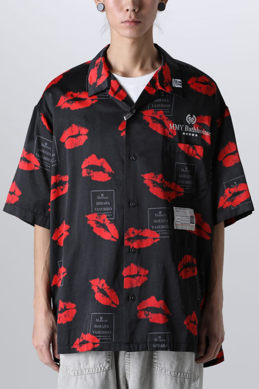 KISS Printed S/S Shirt Black