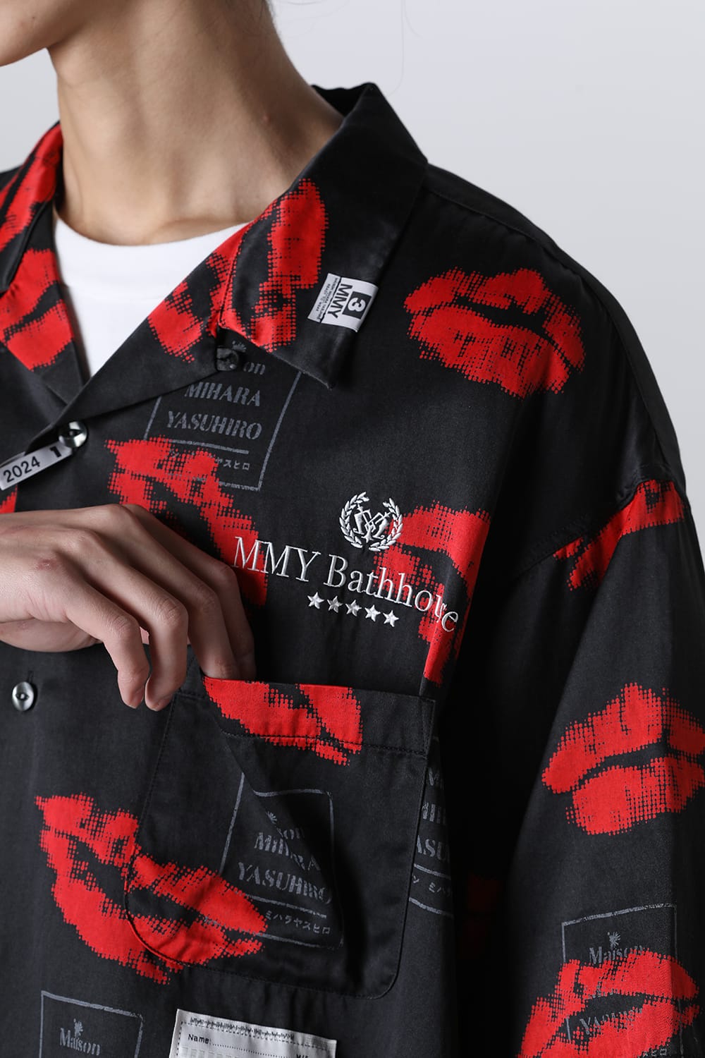 KISS Printed S/S Shirt Black