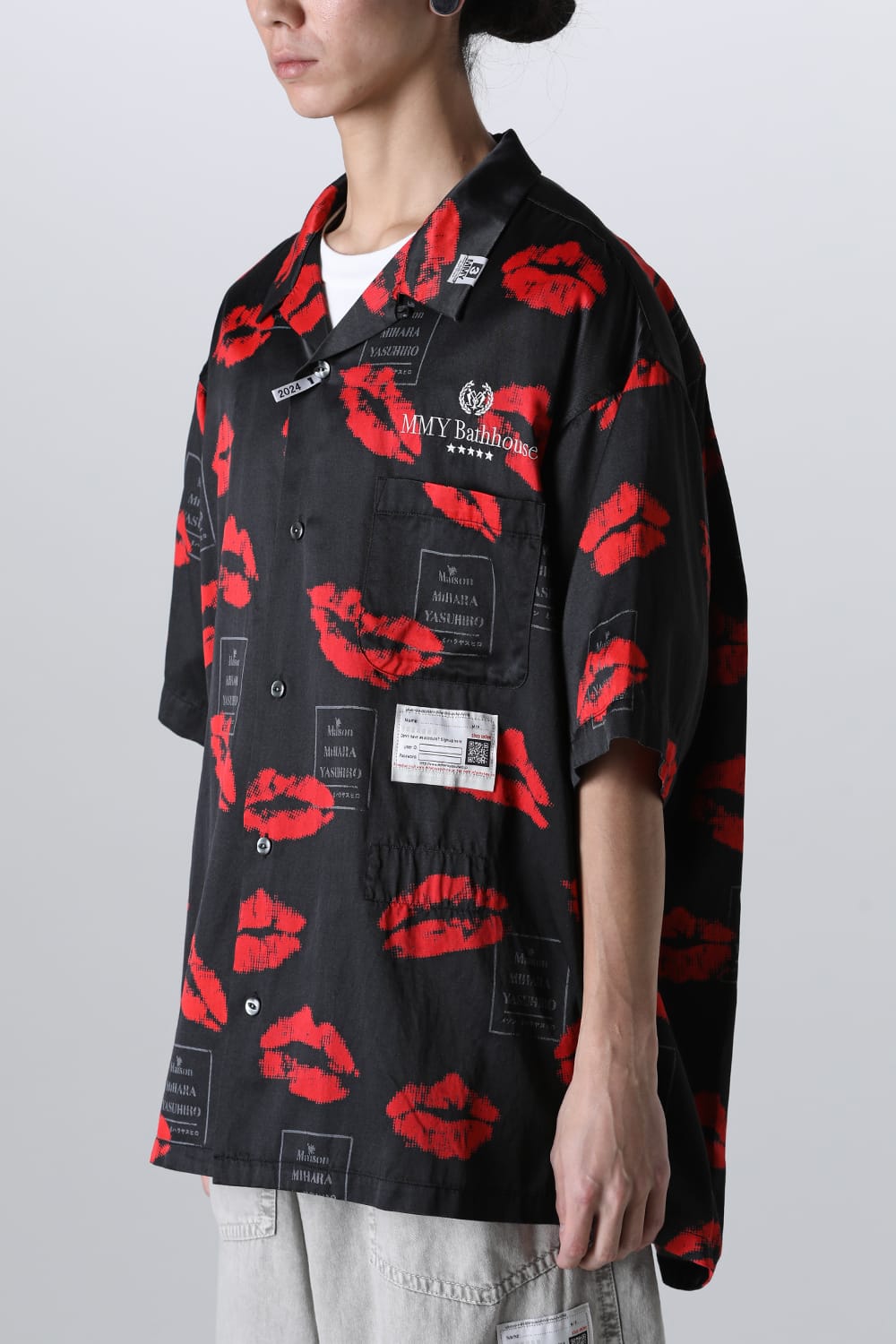 KISS Printed S/S Shirt Black