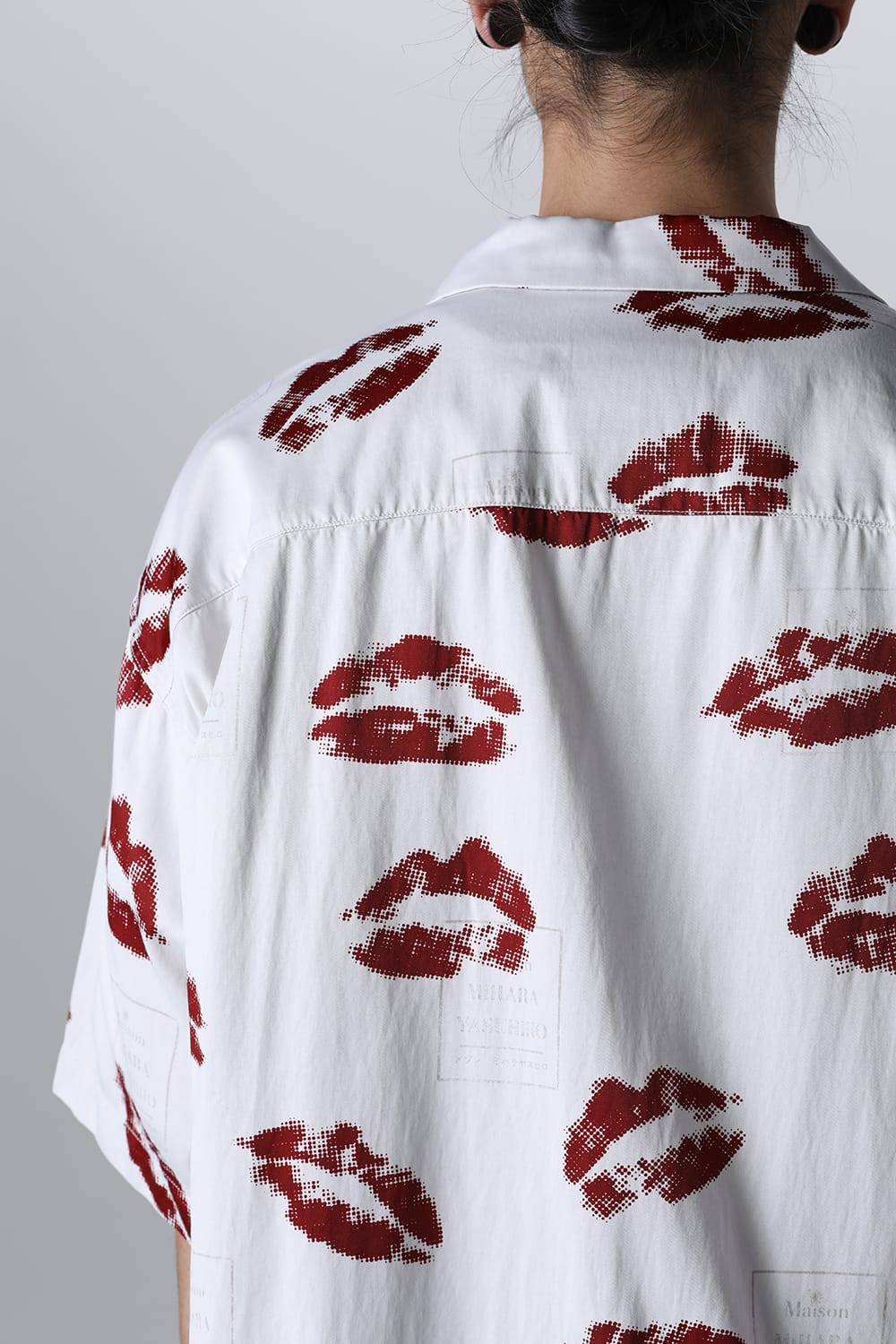 KISS Printed S/S Shirt White