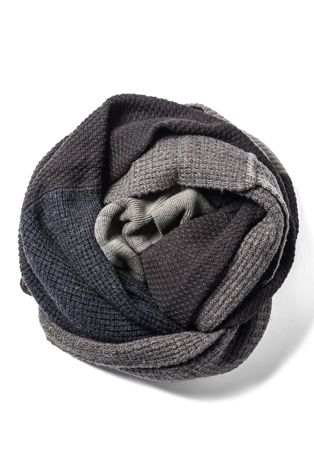 Stole cotton / cashmere Mixed Gray