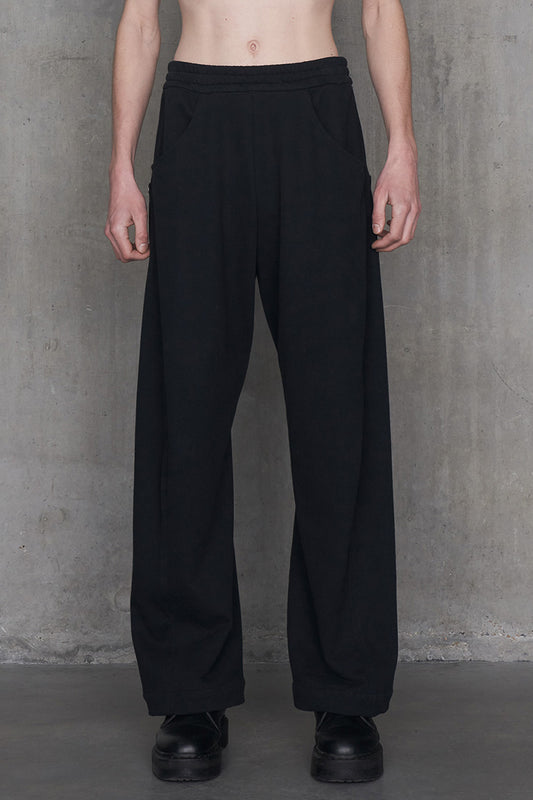 Twisted Lounge Pants Cotton Jersey