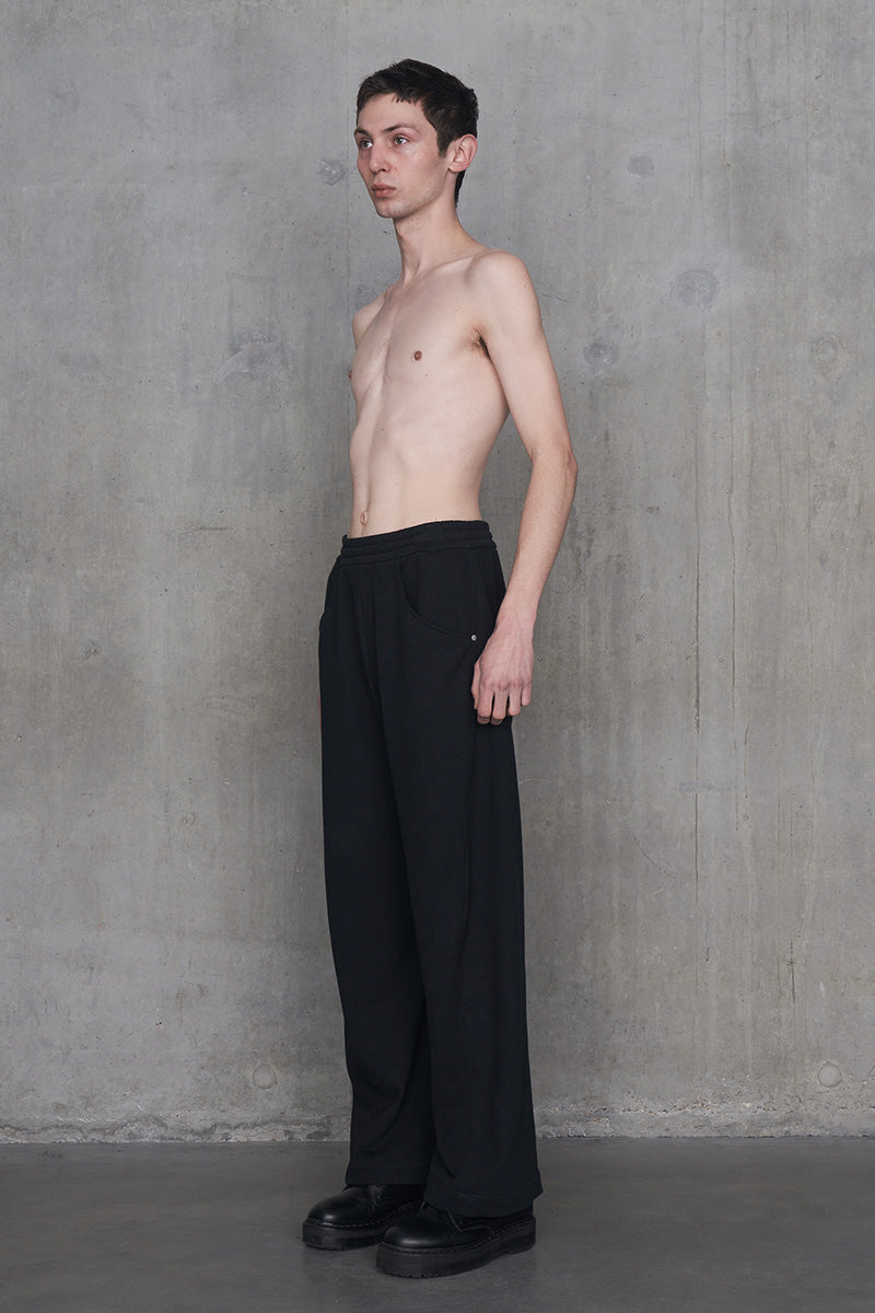 Twisted Lounge Pants Cotton Jersey