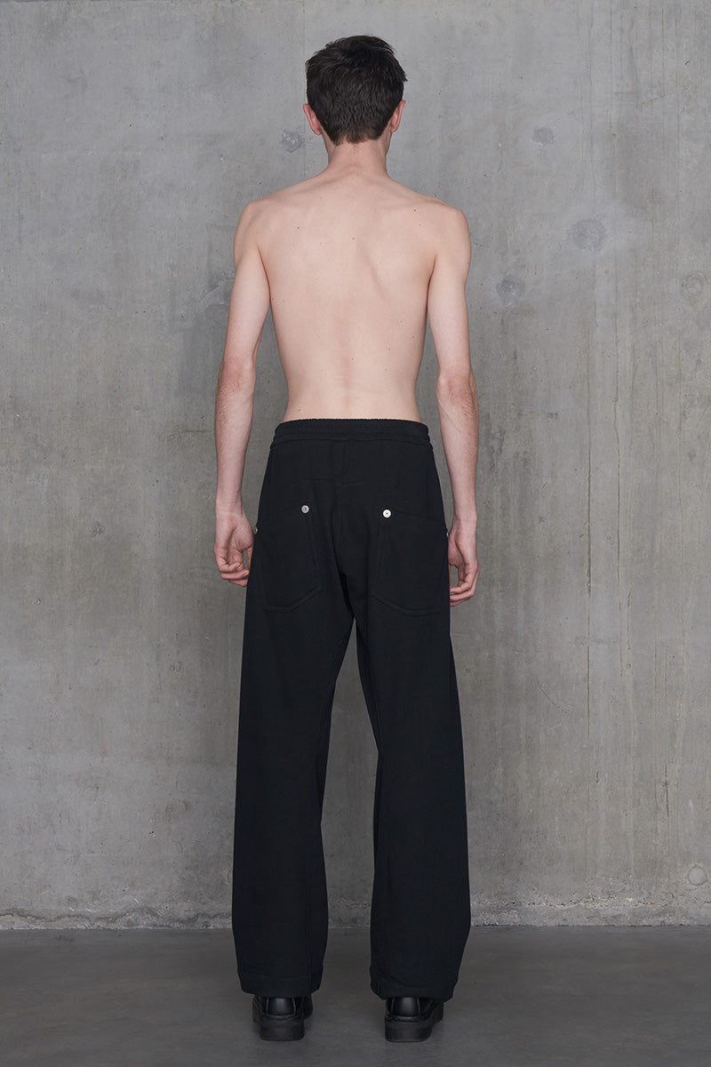 Twisted Lounge Pants Cotton Jersey