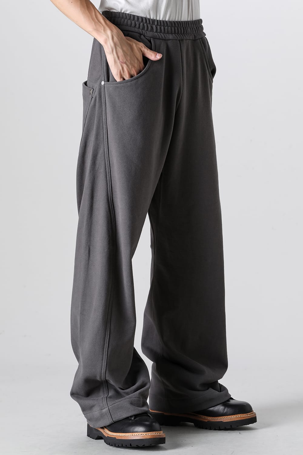 Twisted Lounge Pants Cotton Jersey