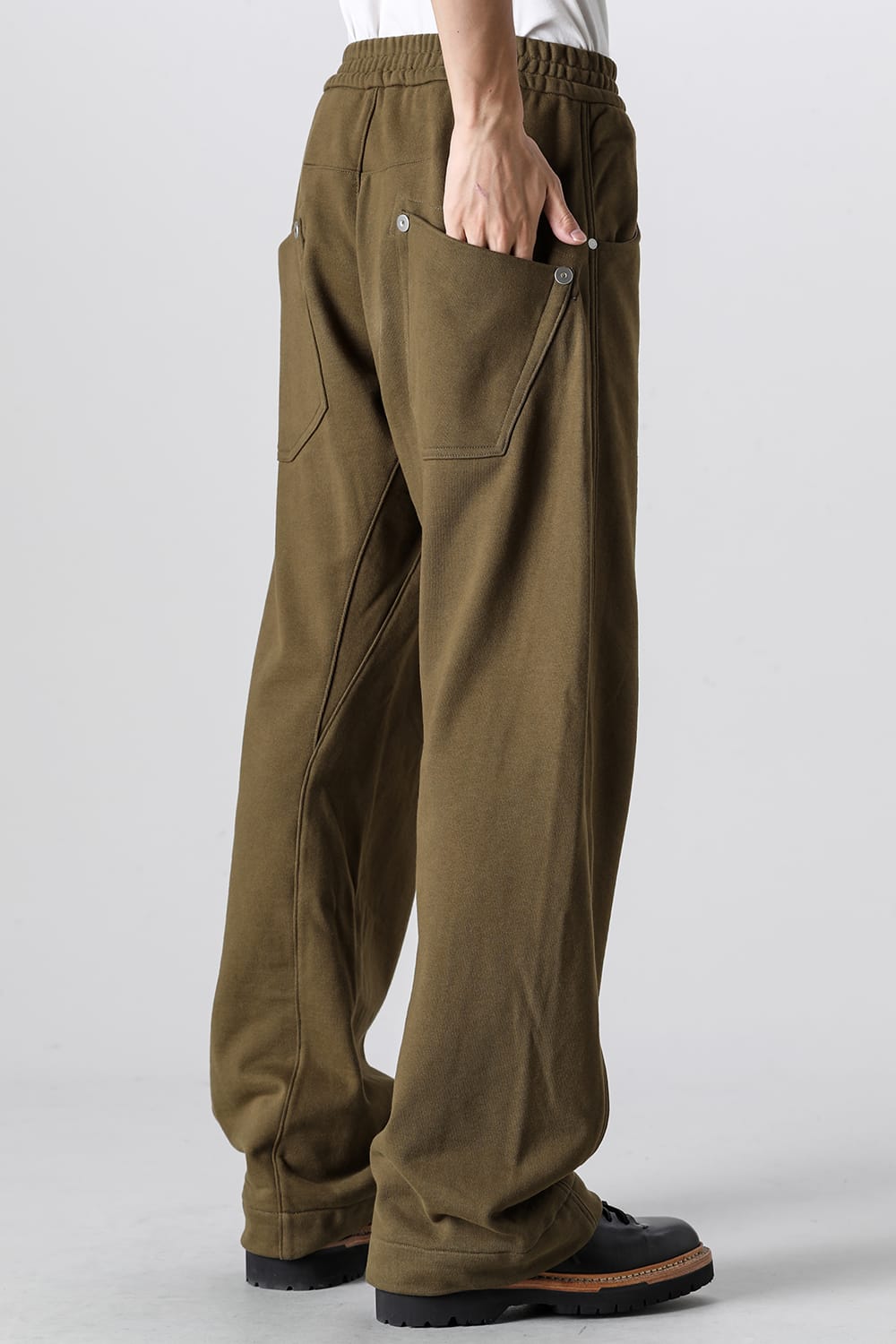 Twisted Lounge Pants Cotton Jersey