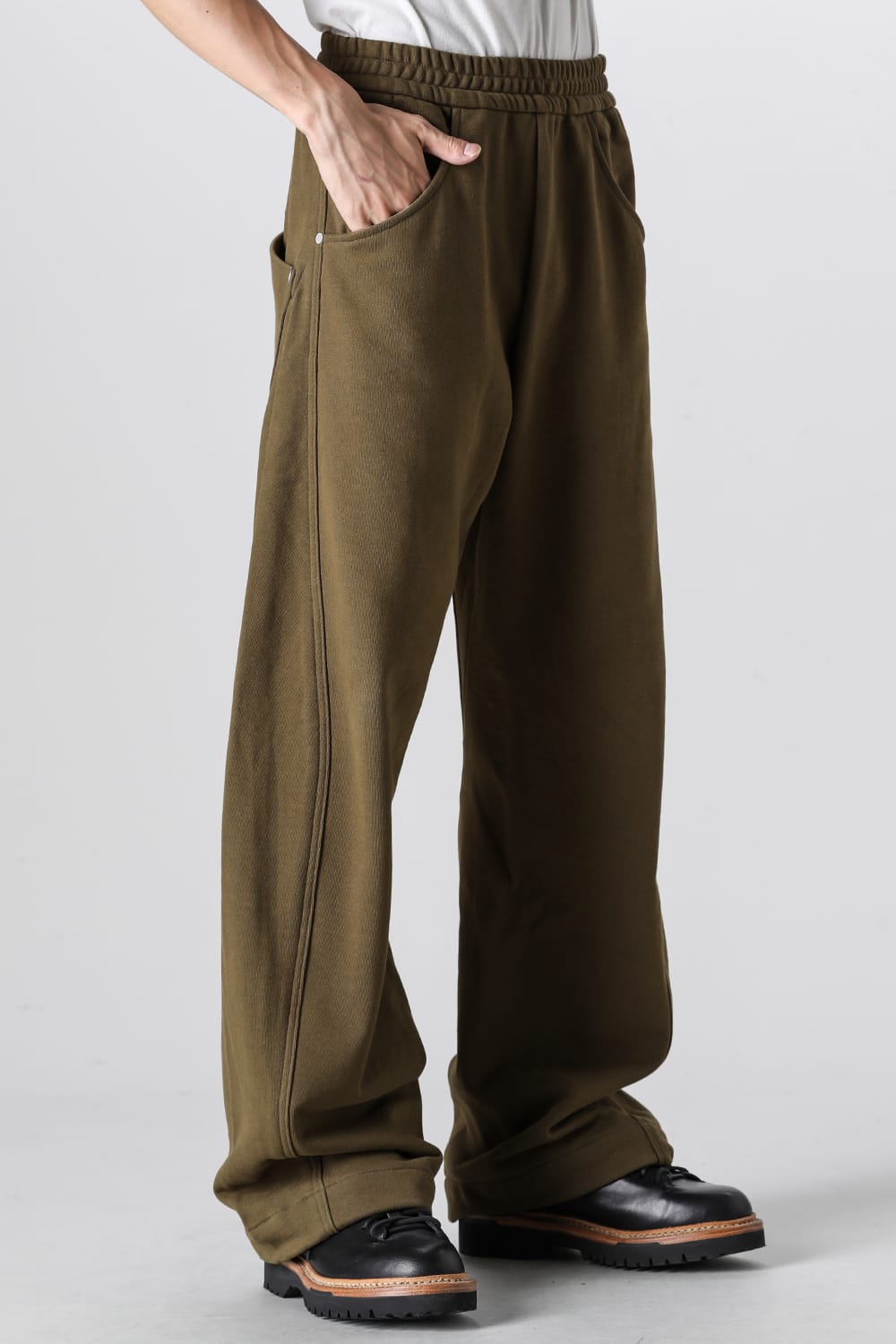 Twisted Lounge Pants Cotton Jersey