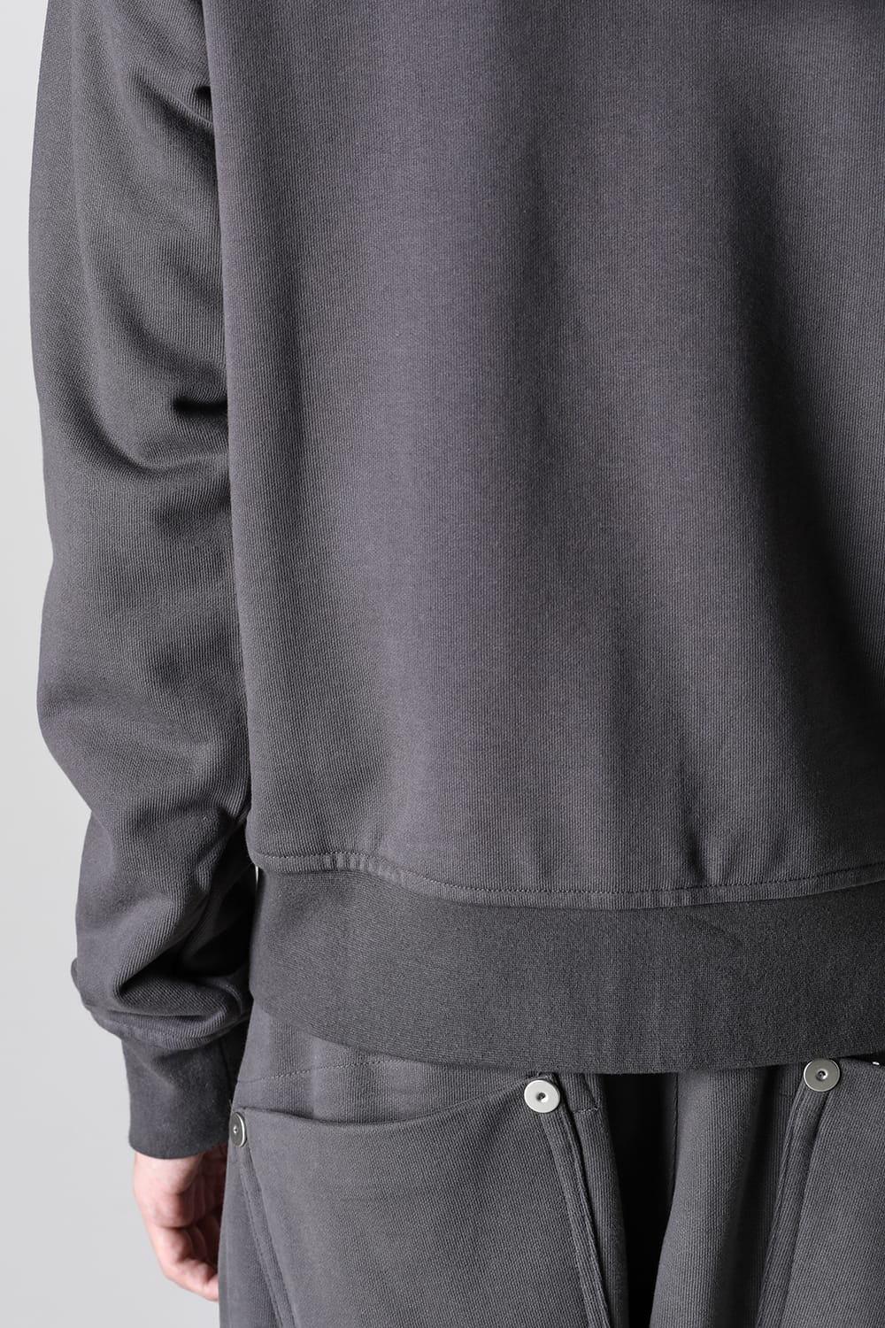 Full Zipped Hoodie Cotton Jersey