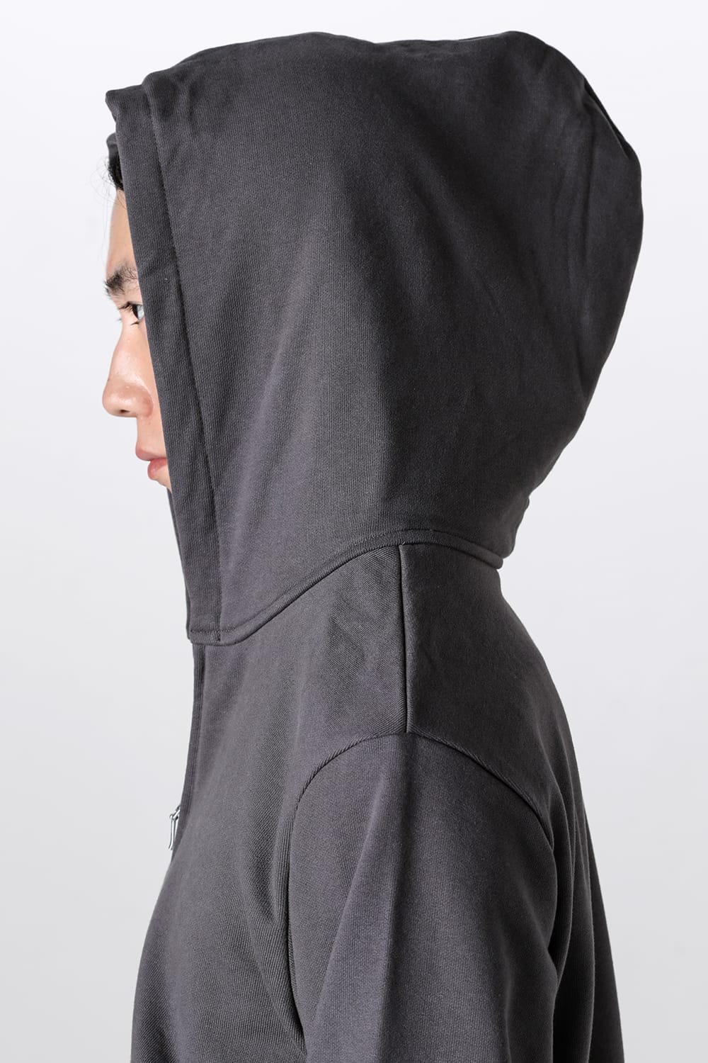 Full Zipped Hoodie Cotton Jersey