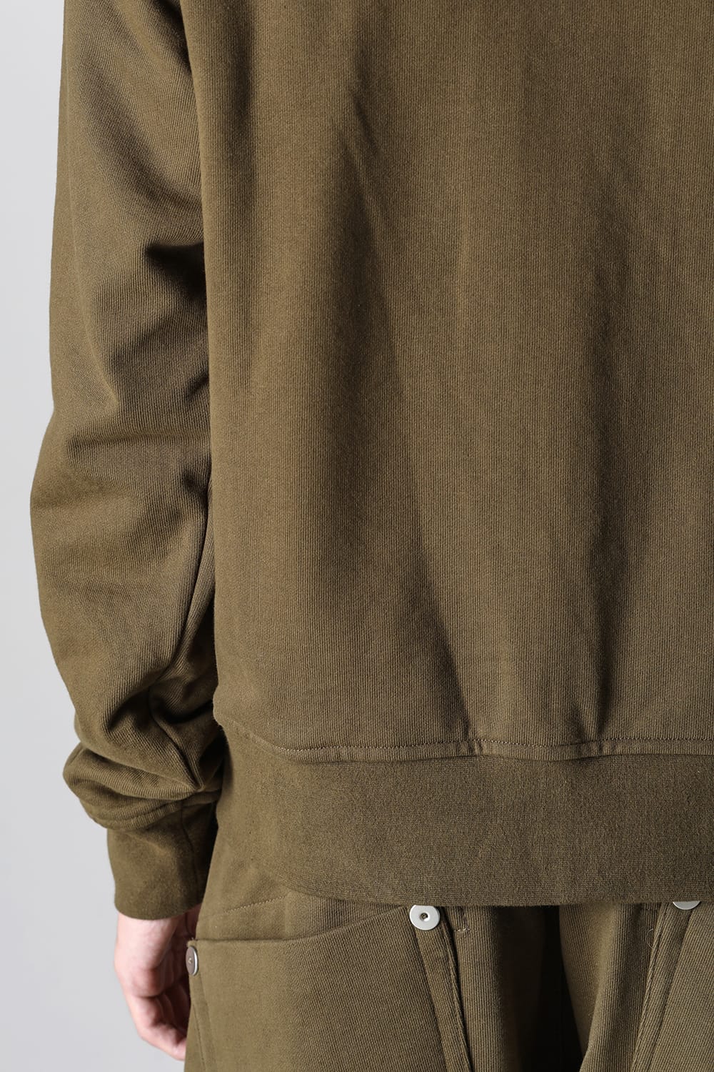 Full Zipped Hoodie Cotton Jersey