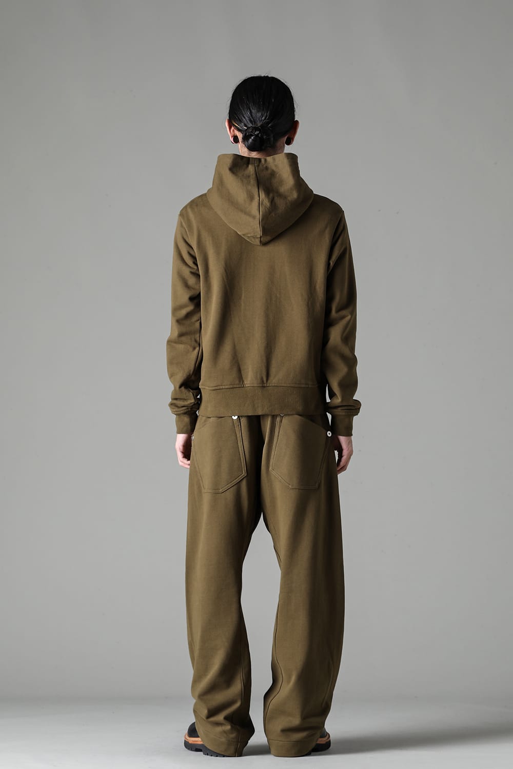 Full Zipped Hoodie Cotton Jersey