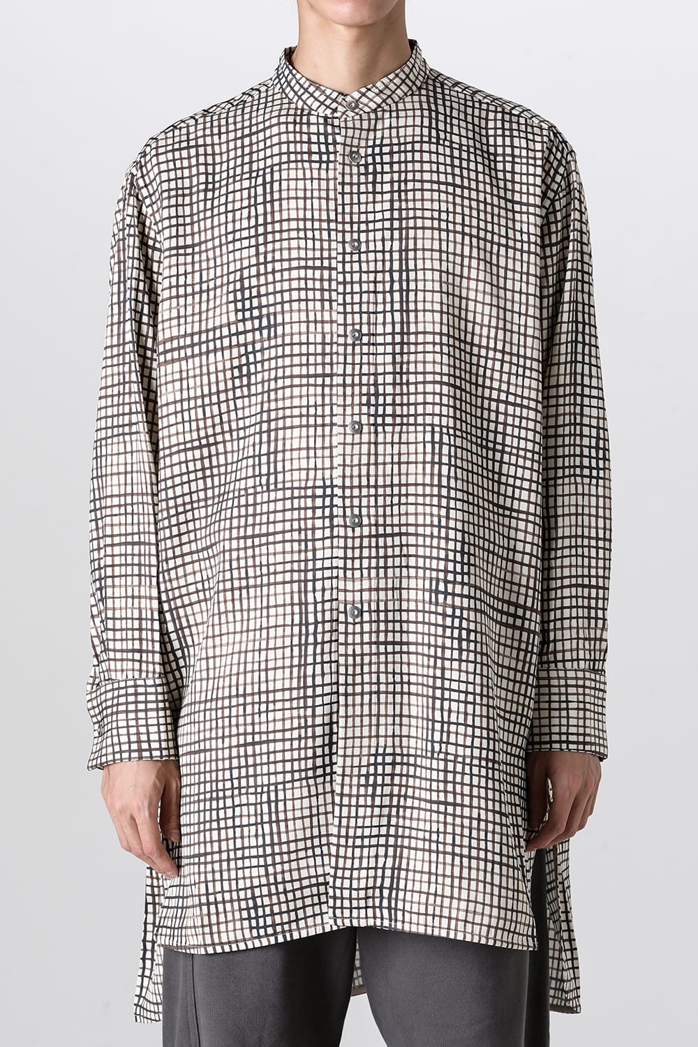 Omar Shirt Printed Check