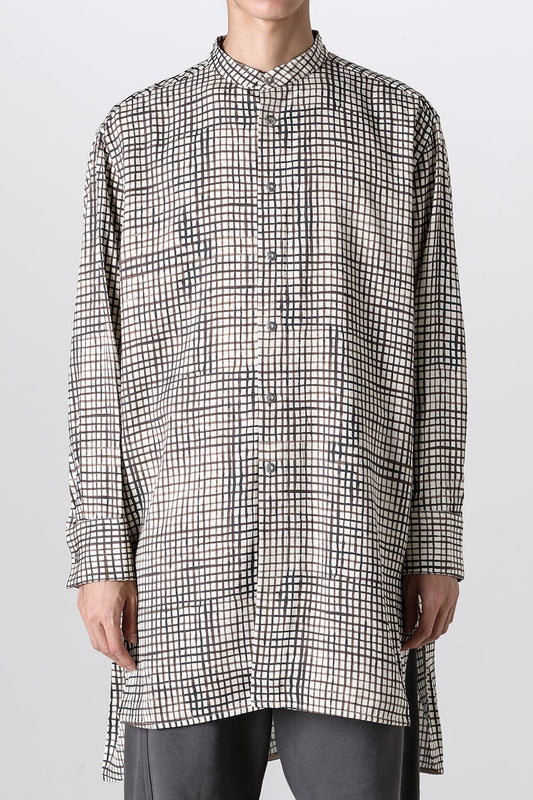 Omar Shirt Printed Check