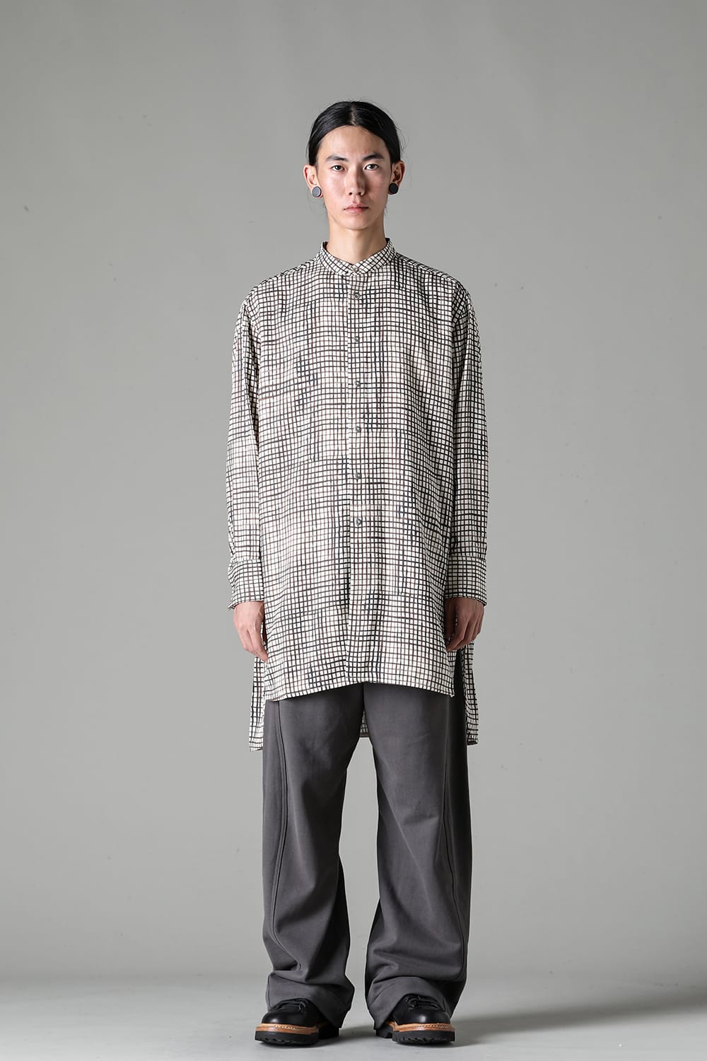 Omar Shirt Printed Check