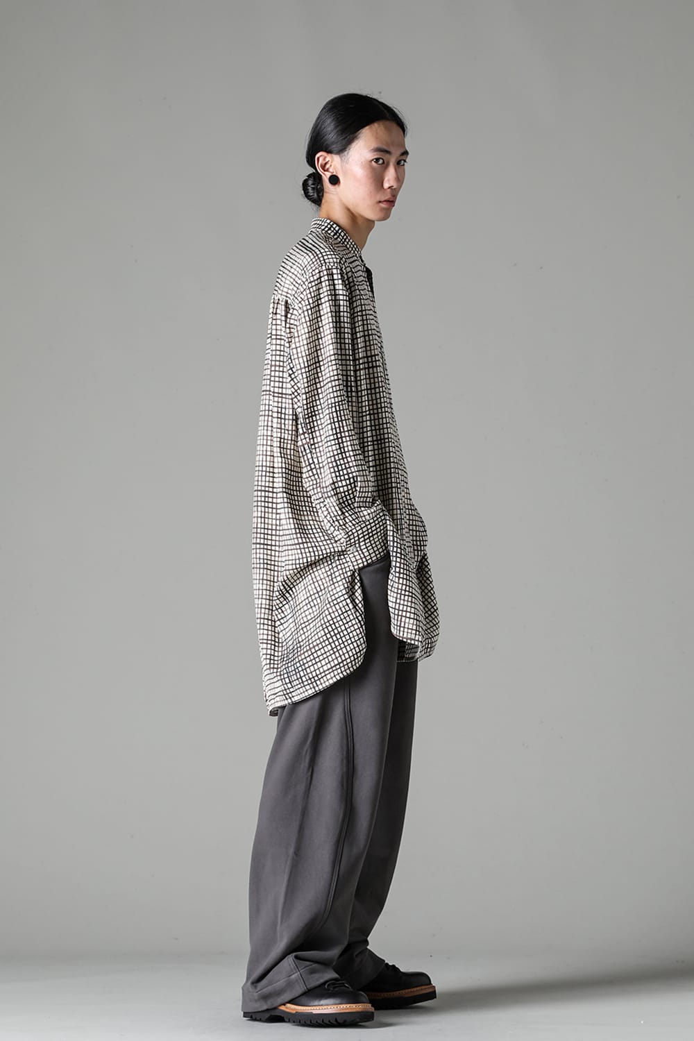 Omar Shirt Printed Check