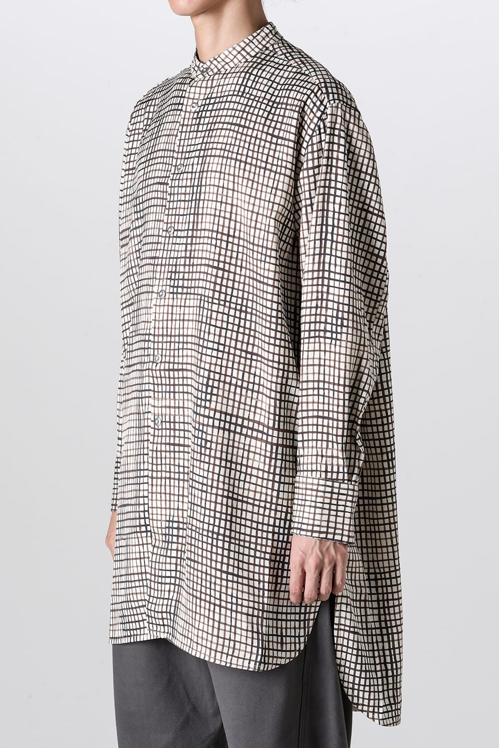 Omar Shirt Printed Check