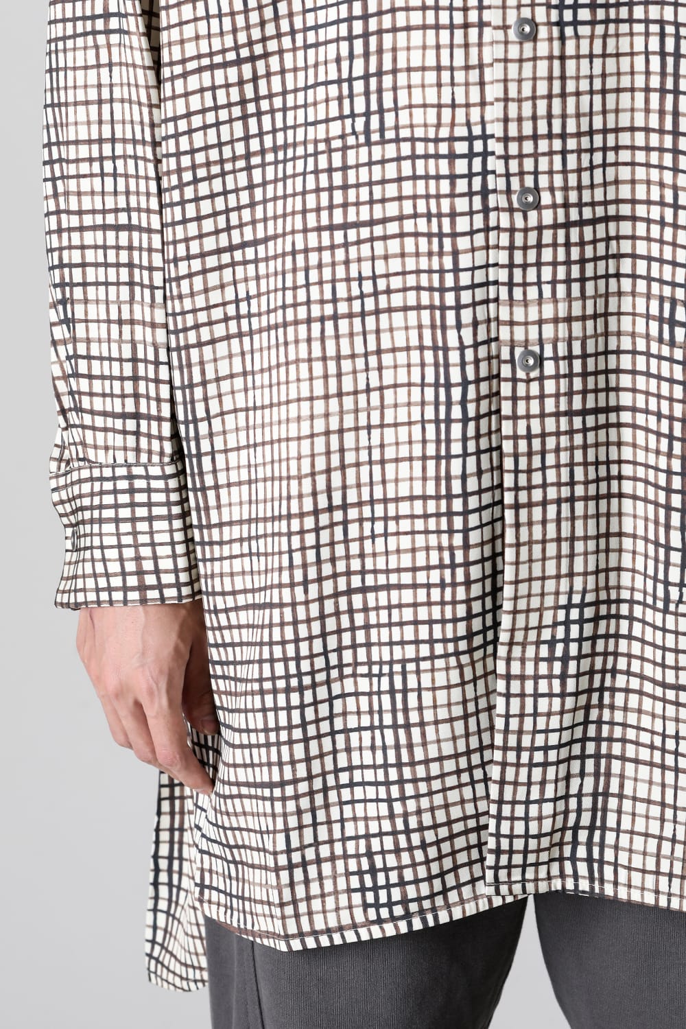 Omar Shirt Printed Check