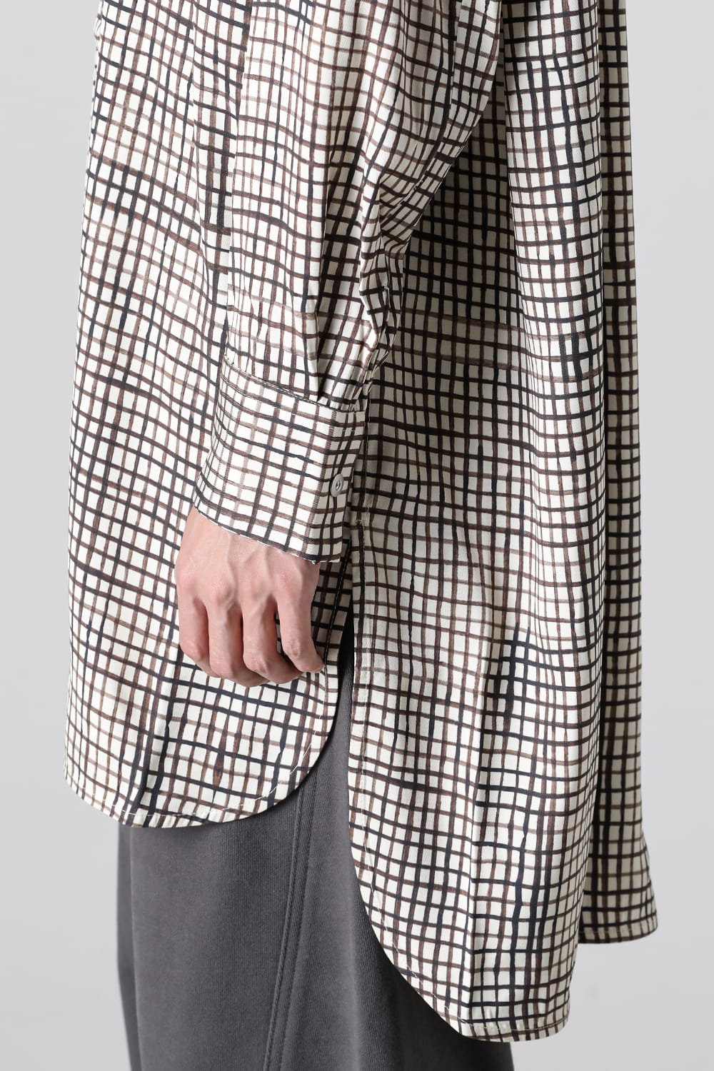 Omar Shirt Printed Check